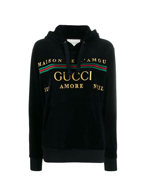 lavare felpa gucci|Gucci Felpa Con Ricamo .